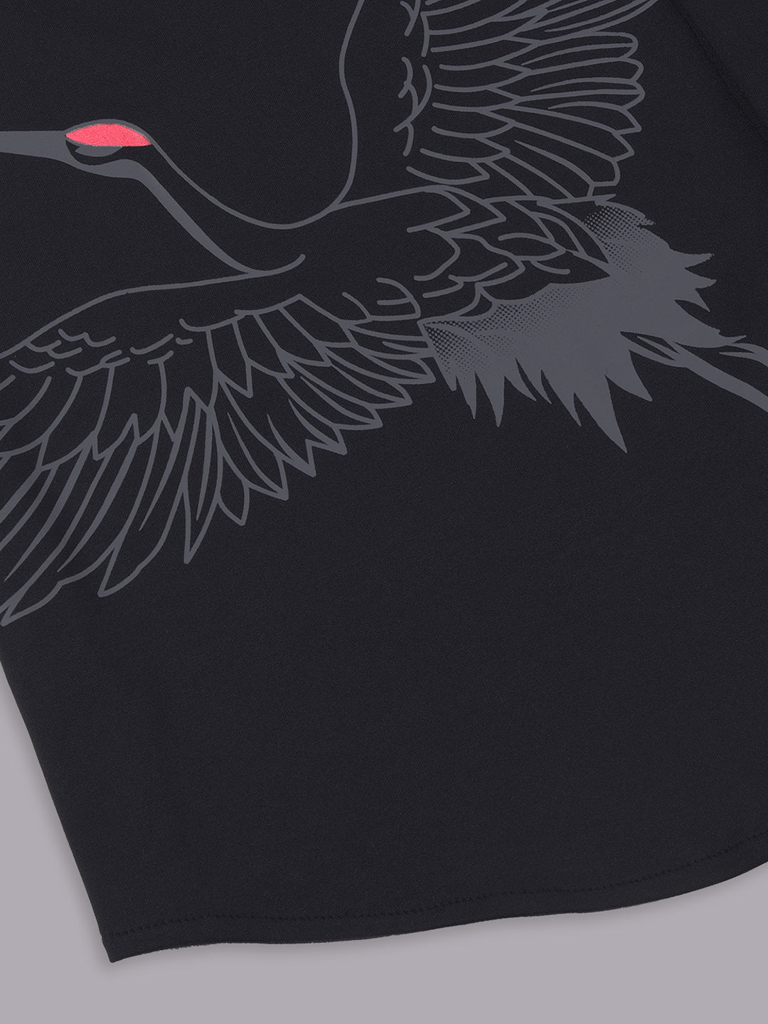 Opaque Printed Knitted Half Sleeve Shirt – Effortless Comfort & Style - Black