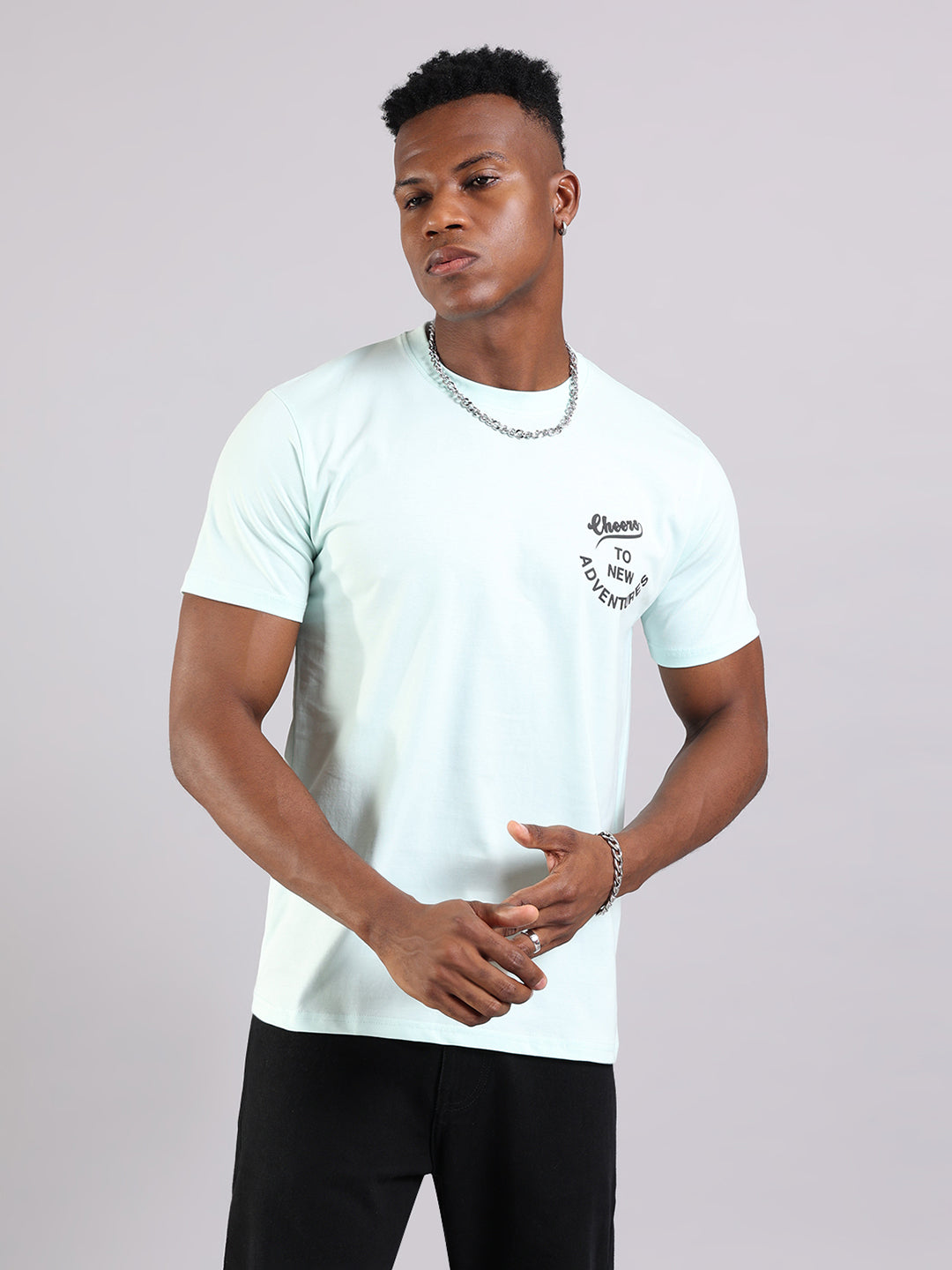 Aqua Adventure Quote Regular Fit T-Shirt