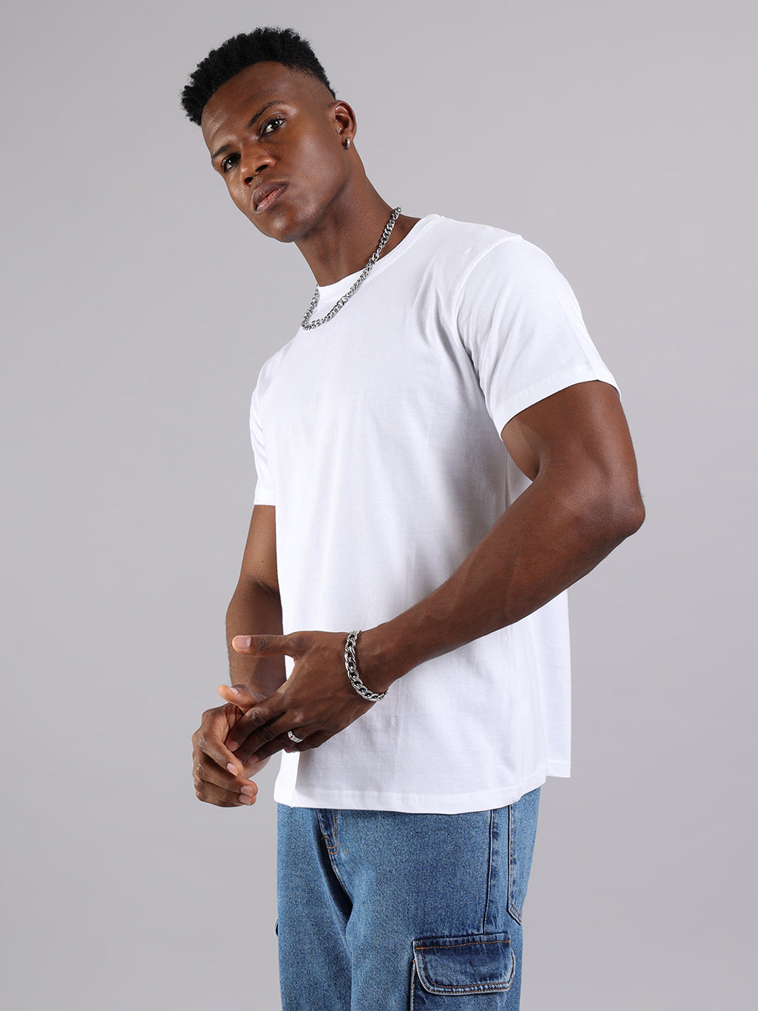 Classic White Regular Fit T-Shirt