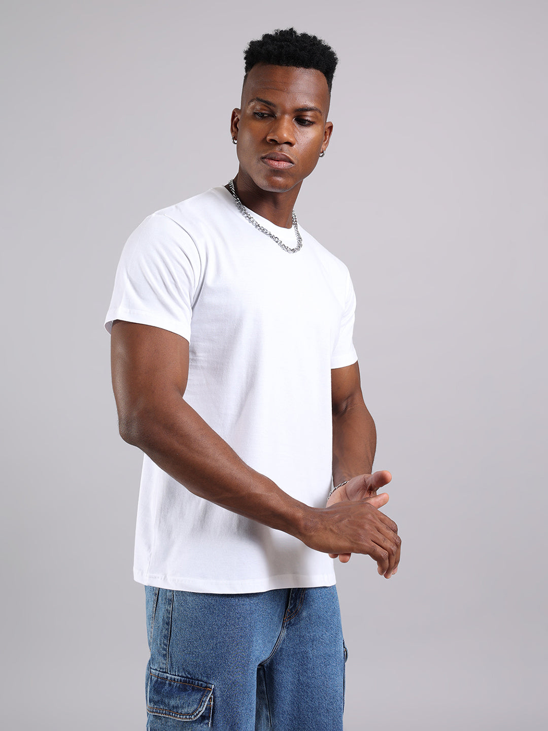 Classic White Regular Fit T-Shirt