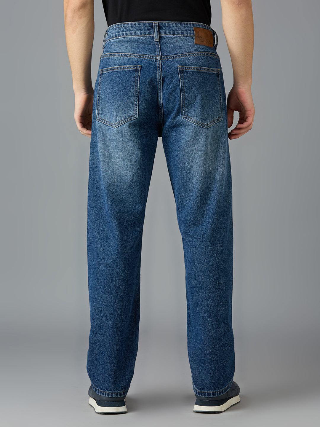 Men Casual Wear Regular Fit Blue Jeans