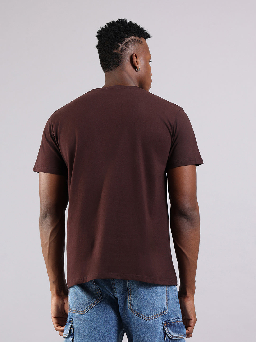 Brown Regular Fit T-Shirt - “Do What You Love”