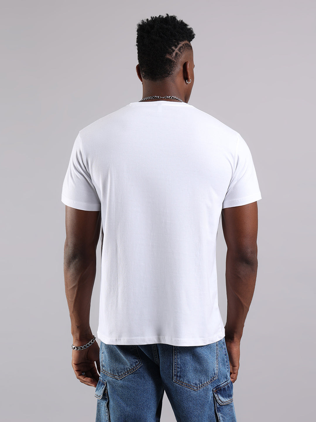 Classic White Regular Fit T-Shirt