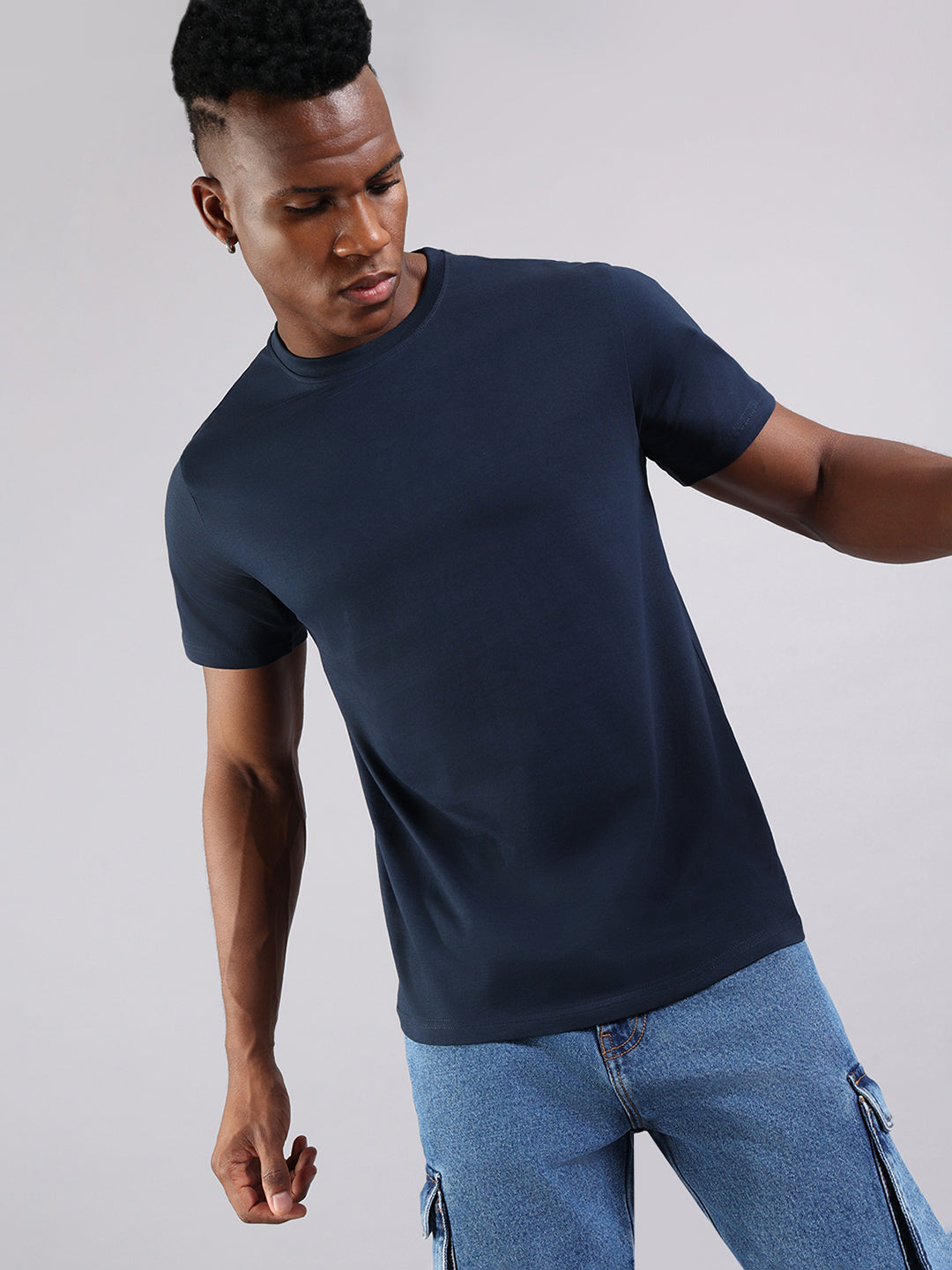 Midnight Navy Regular Fit T-Shirt