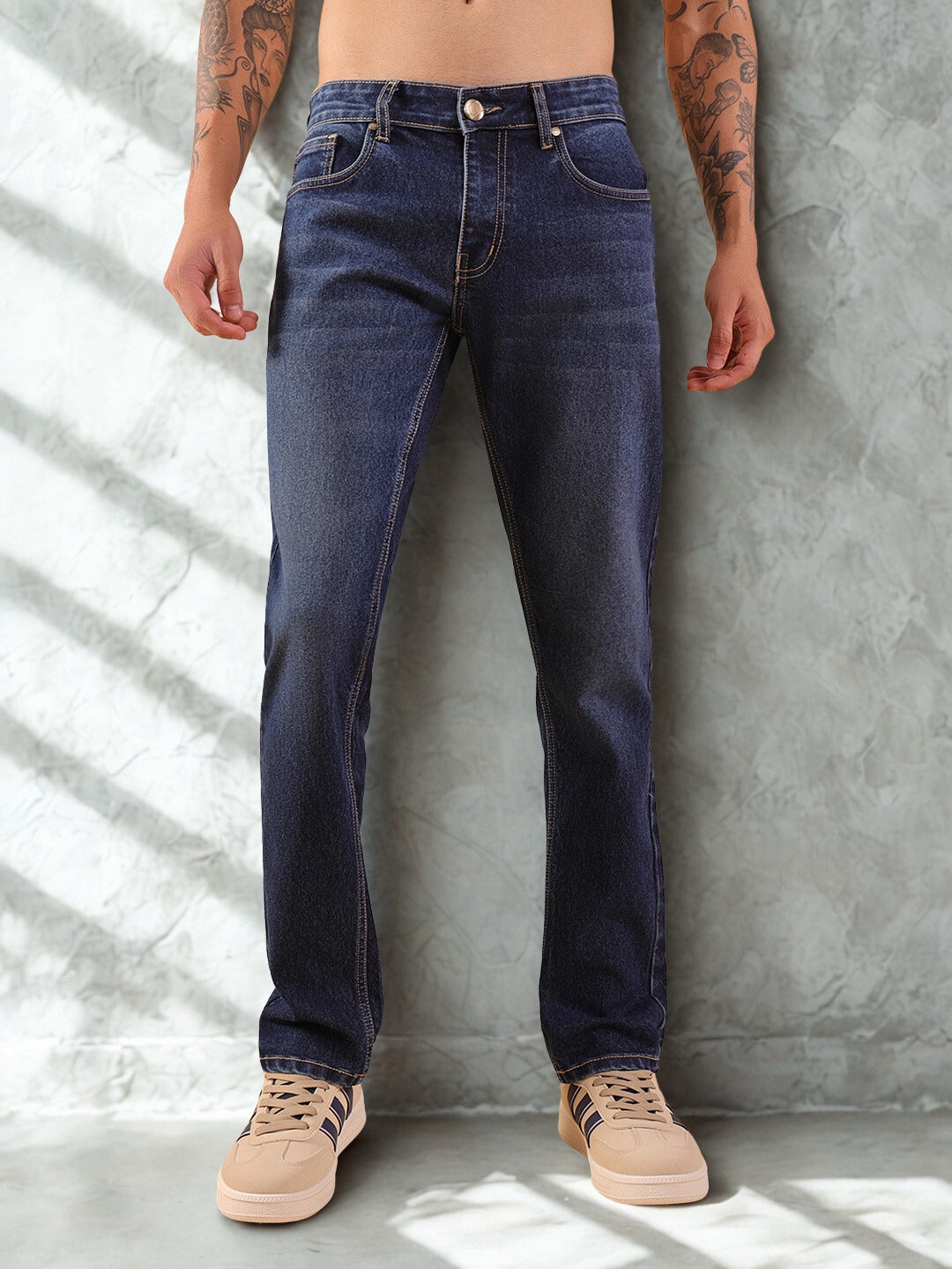 Men Slim Fit Jeans - Blue