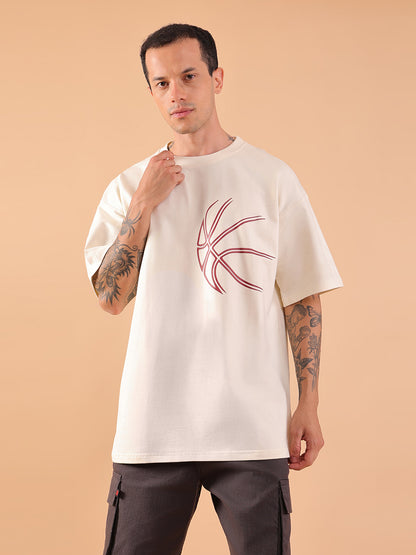Test All Your Limits – Oversized Antique White T-Shirt | HangerLoop Unisex Streetwear Tee