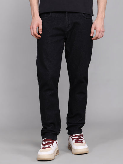 Men Slim Fit Jeans - Black