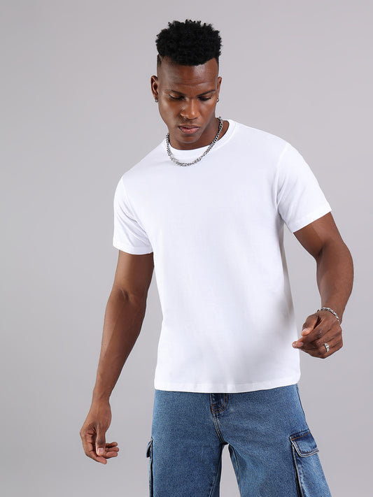 Classic White Regular Fit T-Shirt