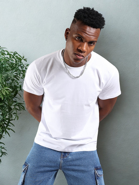 Classic White Regular Fit T-Shirt