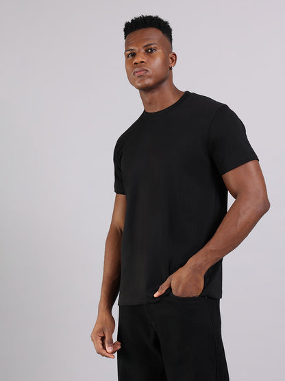 Essential Black Regular Fit T-Shirt
