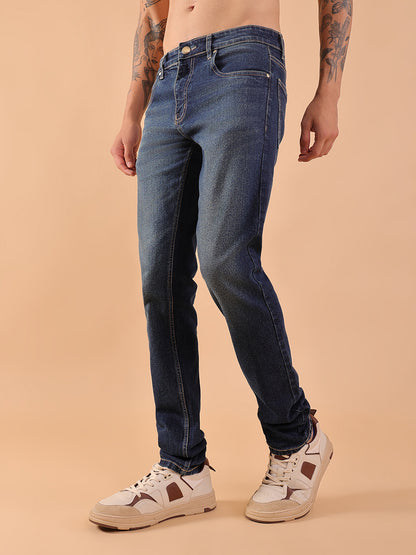 Man's Regular Fit Jeans - Navy