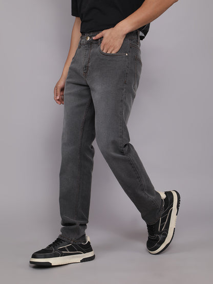 Men Slim Fit Jeans - Grey