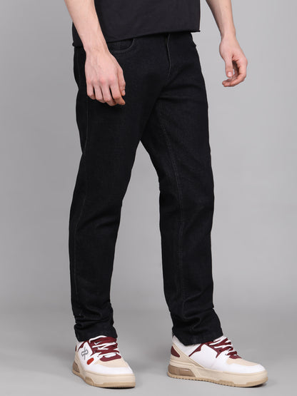 Men Slim Fit Jeans - Black