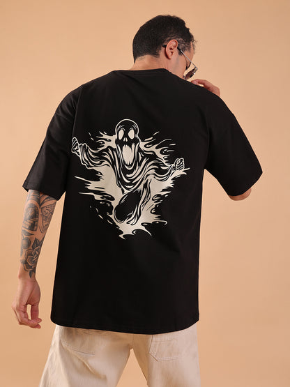 GHOST – Oversized Glow-in-the-Dark Graphic T-Shirt | HangerLoop Unisex Streetwear Tee