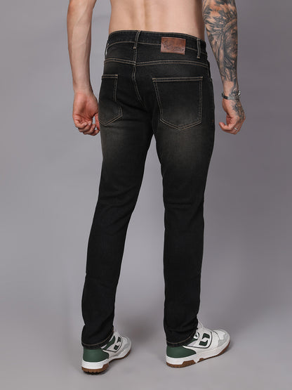 Men Slim Fit Jeans - Charcoal