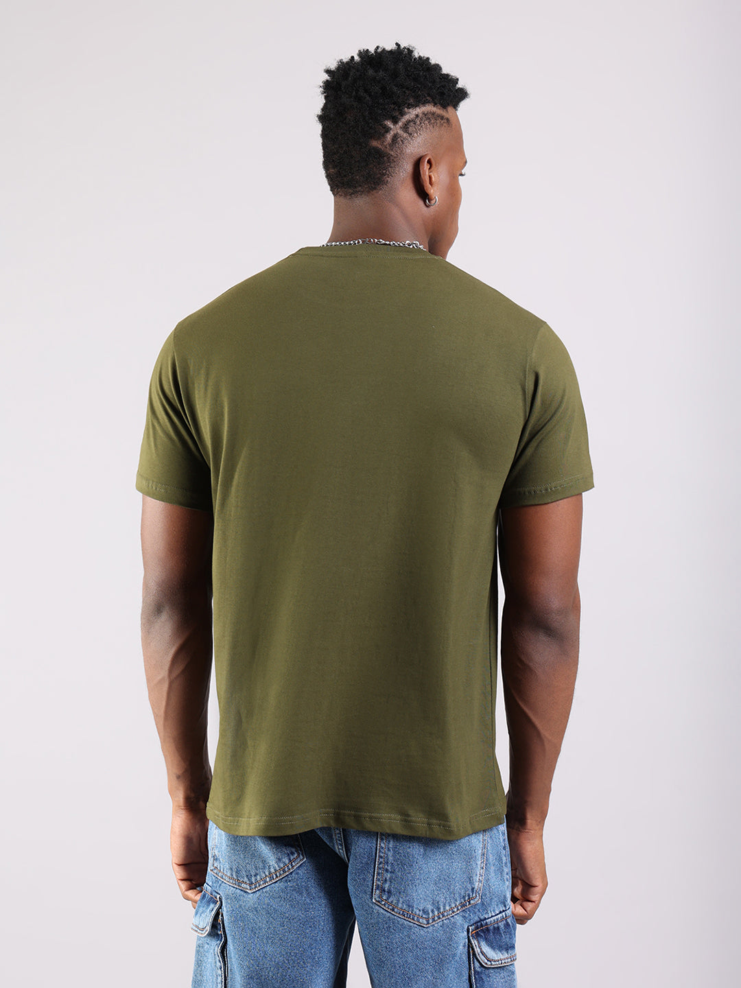 Olive Regular Fit T-Shirt -  “Do What You Love”