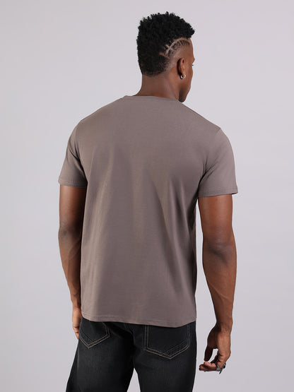 Grey Regular Fit Tshirt - “Trust the Process”
