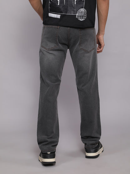 Men Slim Fit Jeans - Grey