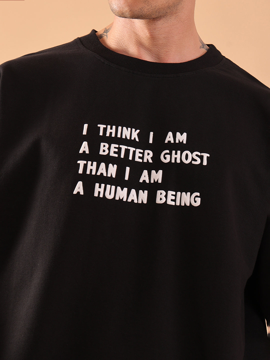 GHOST – Oversized Glow-in-the-Dark Graphic T-Shirt | HangerLoop Unisex Streetwear Tee