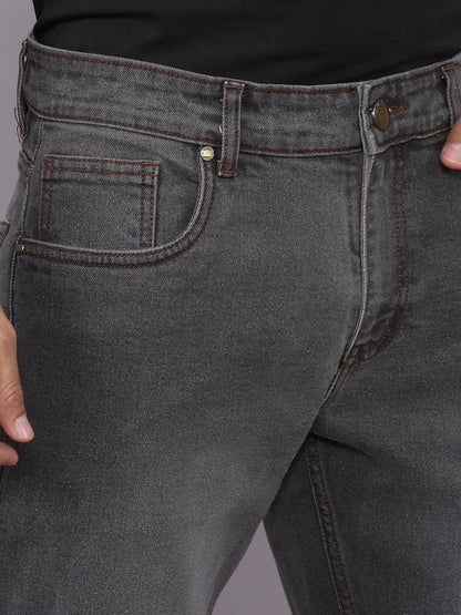 Men Slim Fit Jeans - Grey