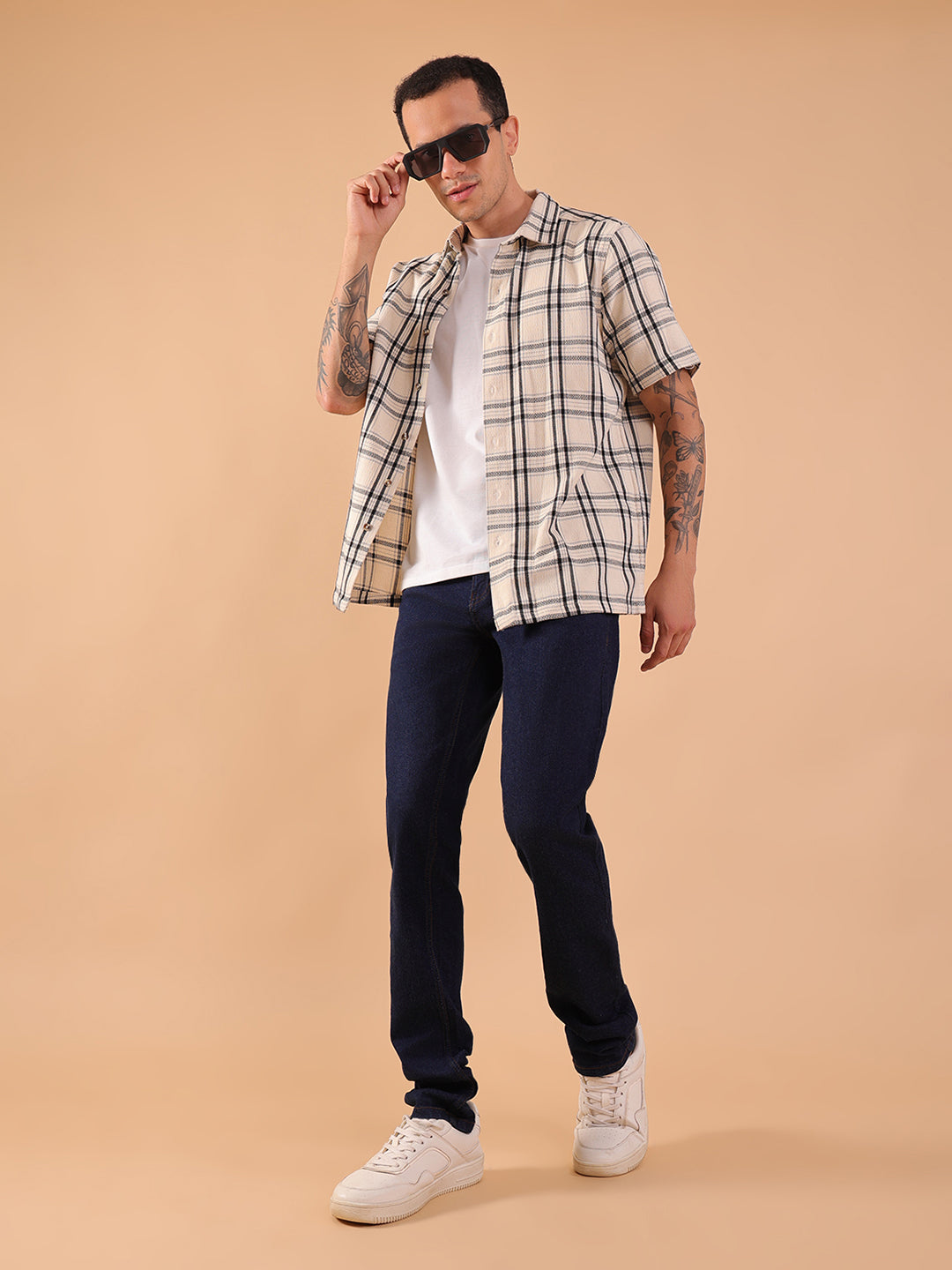 Man's Regular Fit Jeans - Indigo