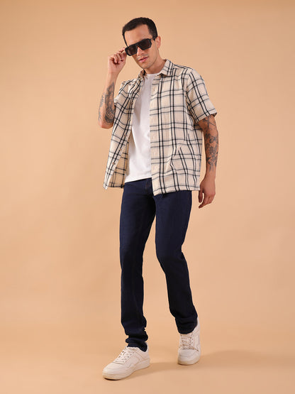 Man's Regular Fit Jeans - Indigo