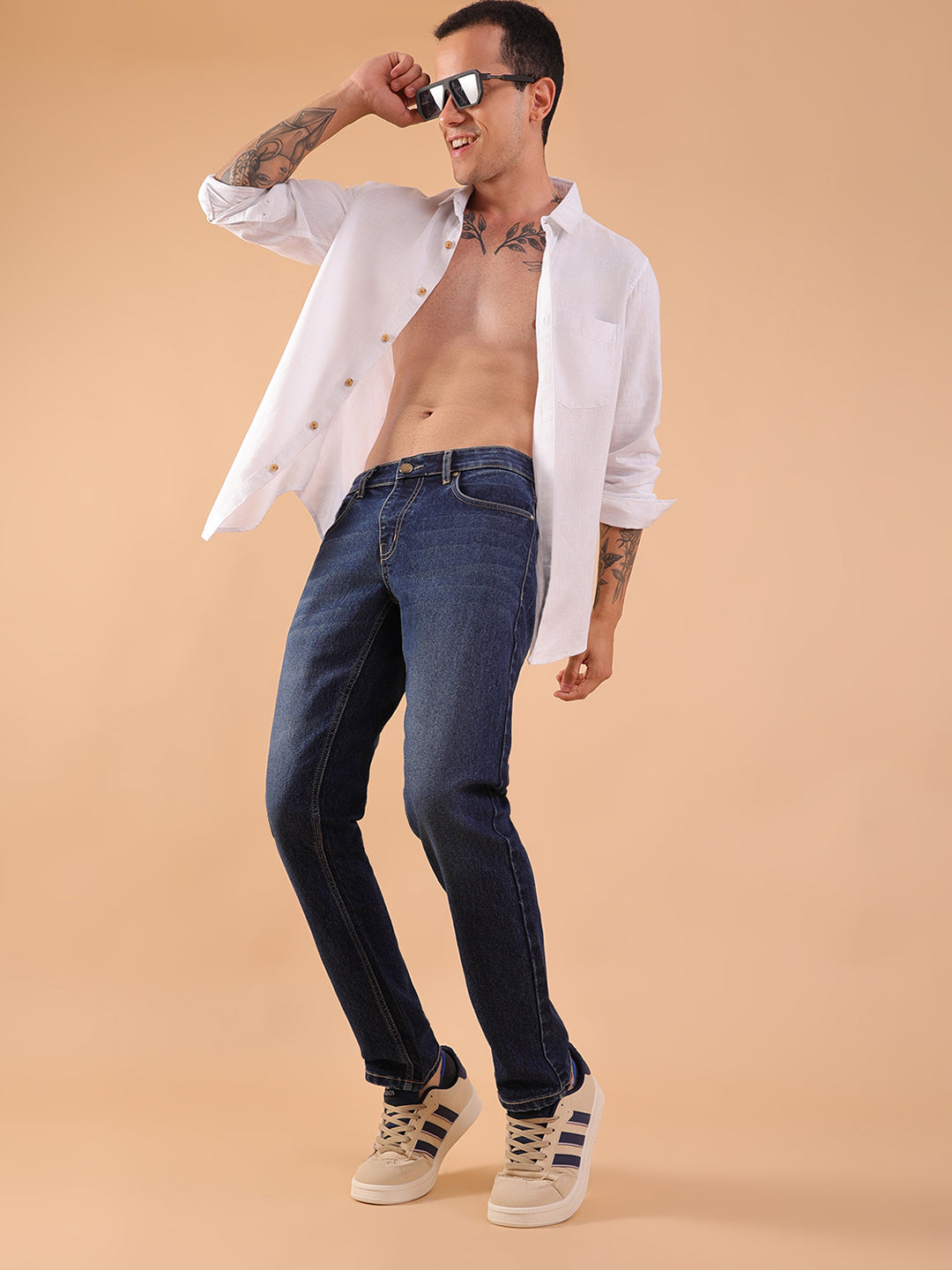 Men Slim Fit Jeans - Blue