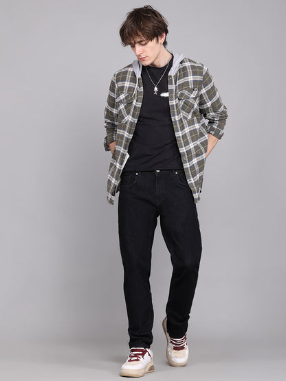 Men Slim Fit Jeans - Black