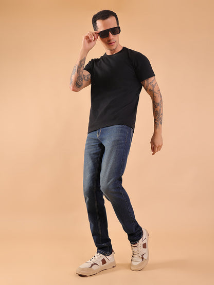 Man's Regular Fit Jeans - Navy