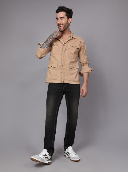 Men Slim Fit Jeans - Charcoal
