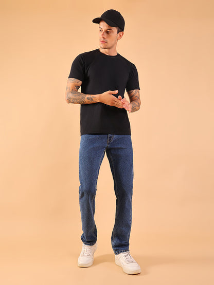 Men Slim Fit Jeans - Faded Indigo
