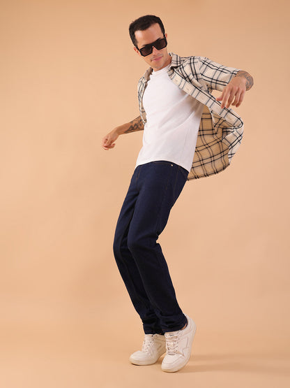 Man's Regular Fit Jeans - Indigo